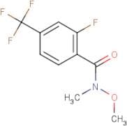 2-Fluoro-N-methoxy-N-methyl-4-(trifluoromethyl)benzamide