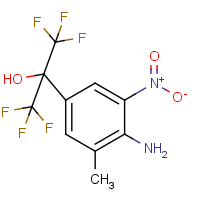2-(4-Amino-3-methyl-5-nitrophenyl)-1,1,1,3,3,3-hexafluoropropan-2-ol