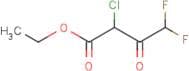 Ethyl 2-chloro-4,4-difluoroacetoacetate