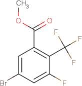 Methyl 5-bromo-3-fluoro-2-(trifluoromethyl)benzoate