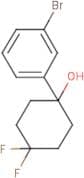 1-(3-Bromophenyl)-4,4-difluorocyclohexan-1-ol