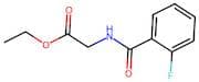 Ethyl 2-[(2-fluorobenzoyl)amino]acetate