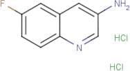 3-Amino-6-fluoroquinoline dihydrochloride
