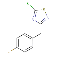 5-Chloro-3-(4-fluorobenzyl)-1,2,4-thiadiazole