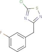 5-Chloro-3-(3-fluorobenzyl)-1,2,4-thiadiazole