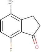 4-Bromo-7-fluoroindan-1-one