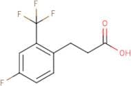 3-[4-Fluoro-2-(trifluoromethyl)phenyl]propanoic acid