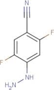 2,5-Difluoro-4-hydrazinobenzonitrile