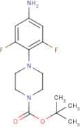 4-(4-Amino-2,6-difluorophenyl)piperazine, N1-BOC protected