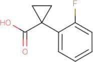 1-(2-Fluorophenyl)cyclopropane-1-carboxylic acid