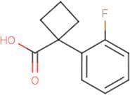 1-(2-Fluorophenyl)cyclobutane-1-carboxylic acid