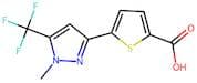 5-[1-Methyl-5-(trifluoromethyl)-1H-pyrazol-3-yl]thiophene-2-carboxylic acid