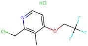 2-(Chloromethyl)-3-methyl-4-(2,2,2-trifluoroethoxy)pyridine hydrochloride