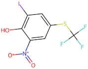 2-Iodo-6-nitro-4-[(trifluoromethyl)thio]phenol