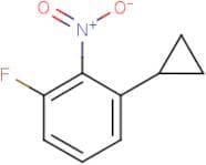 1-Cyclopropyl-3-fluoro-2-nitrobenzene