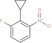 2-Cyclopropyl-1-fluoro-3-nitrobenzene