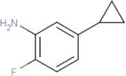 5-Cyclopropyl-2-fluoroaniline