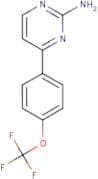 4-[4-(Trifluoromethoxy)phenyl]pyrimidin-2-amine