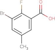 3-Bromo-2-fluoro-5-methylbenzoic acid