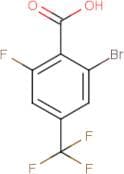 2-Bromo-6-fluoro-4-(trifluoromethyl)benzoic acid