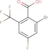 2-Bromo-4-fluoro-6-(trifluoromethyl)benzoic acid