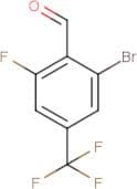 2-Bromo-6-fluoro-4-(trifluoromethyl)benzaldehyde