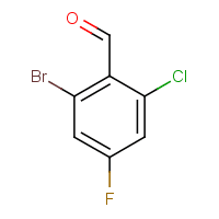 2-Bromo-6-chloro-4-fluorobenzaldehyde