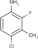 4-Chloro-2-fluoro-3-methylaniline