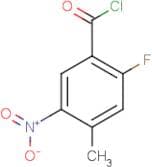 2-Fluoro-4-methyl-5-nitrobenzoyl chloride