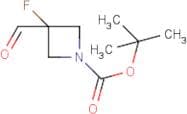 3-Fluoroazetidine-3-carbaldehyde, N-BOC protected