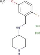4-[(2-Fluoro-5-methoxybenzyl)amino]piperidine dihydrochloride