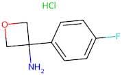 3-Amino-3-(4-fluorophenyl)oxetane hydrochloride