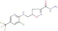 5-[3-Chloro-5-(trifluoromethyl)pyridin-2-ylamino]methyl-4,5-dihydroisoxazole-3-carbohydrazide