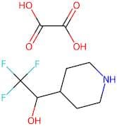 4-(1-Hydroxy-2,2,2-trifluoroethyl)piperidine oxalate