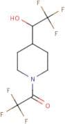 4-(1-Hydroxy-2,2,2-trifluoroethyl)-1-(trifluoroacetyl)piperidine