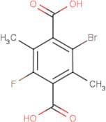 2-Bromo-3,6-dimethyl-5-fluoroterephthalic acid