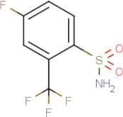 4-Fluoro-2-(trifluoromethyl)benzenesulfonamide
