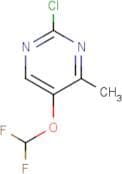 2-Chloro-5-(difluoromethoxy)-4-methylpyrimidine