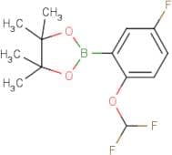 2-(Difluoromethoxy)-5-fluorobenzeneboronic acid, pinacol ester