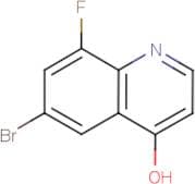 6-Bromo-8-fluoro-4-hydroxyquinoline