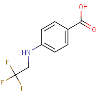 4-(2,2,2-Trifluoroethylamino)benzoic acid