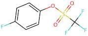 4-Fluorophenyl trifluoromethanesulphonate