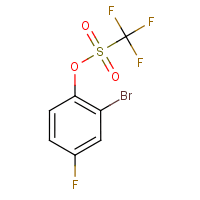 2-Bromo-4-fluorophenyl trifluoromethanesulphonate