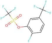 2-Fluoro-5-(trifluoromethyl)phenyl trifluoromethanesulfonate
