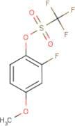 2-Fluoro-4-methoxyphenyl trifluoromethanesulphonate