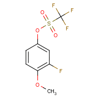 3-Fluoro-4-methoxyphenyl trifluoromethanesulphonate