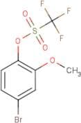 4-Bromo-2-methoxyphenyl trifluoromethanesulphonate