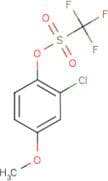 2-Chloro-4-methoxyphenyl trifluoromethanesulphonate