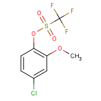 4-Chloro-2-methoxyphenyl trifluoromethanesulphonate