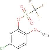 5-Chloro-2-methoxyphenyl trifluoromethanesulphonate